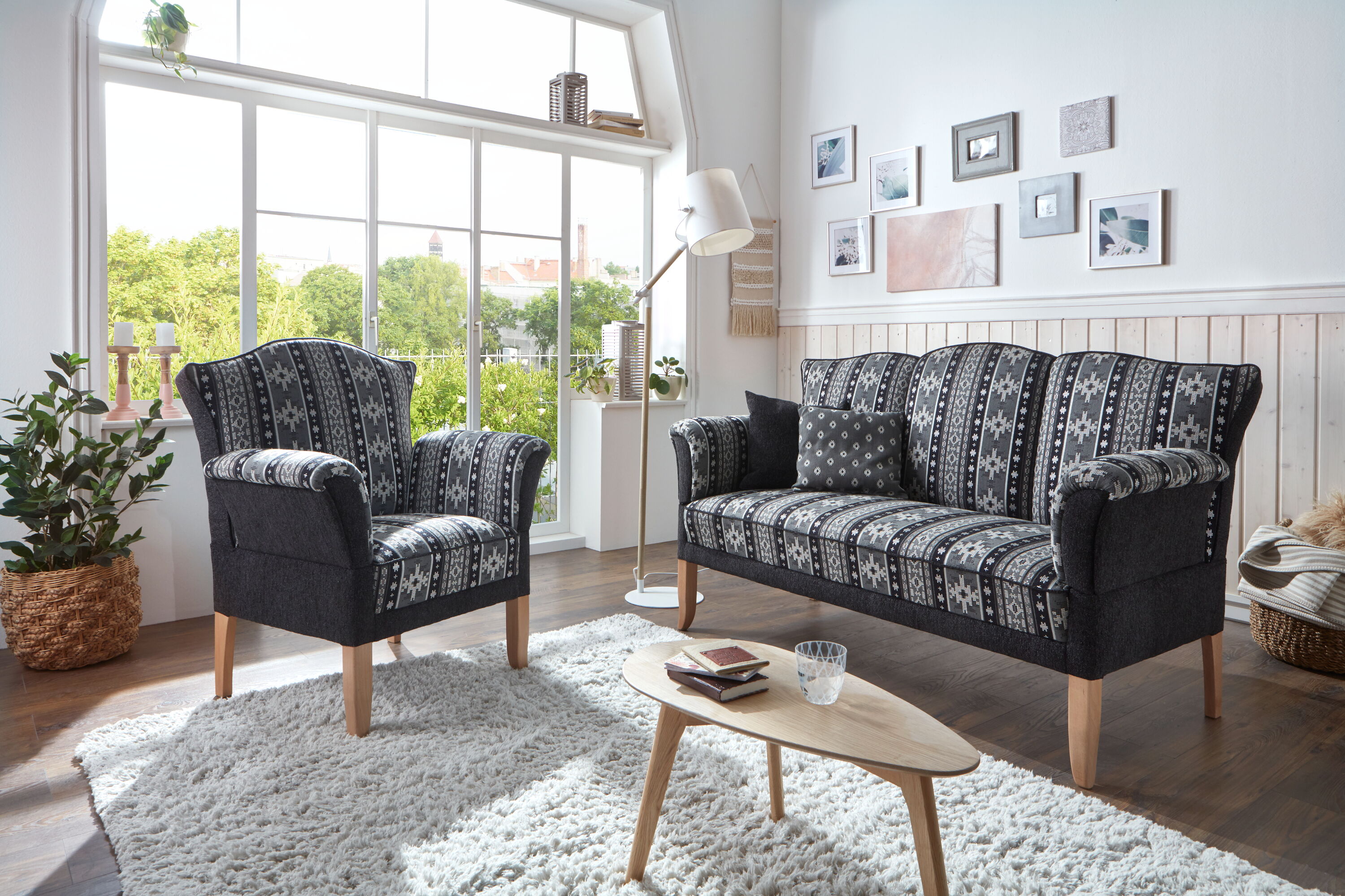 Baltrum Sofa 3-sitzer 160 cm & Sessel