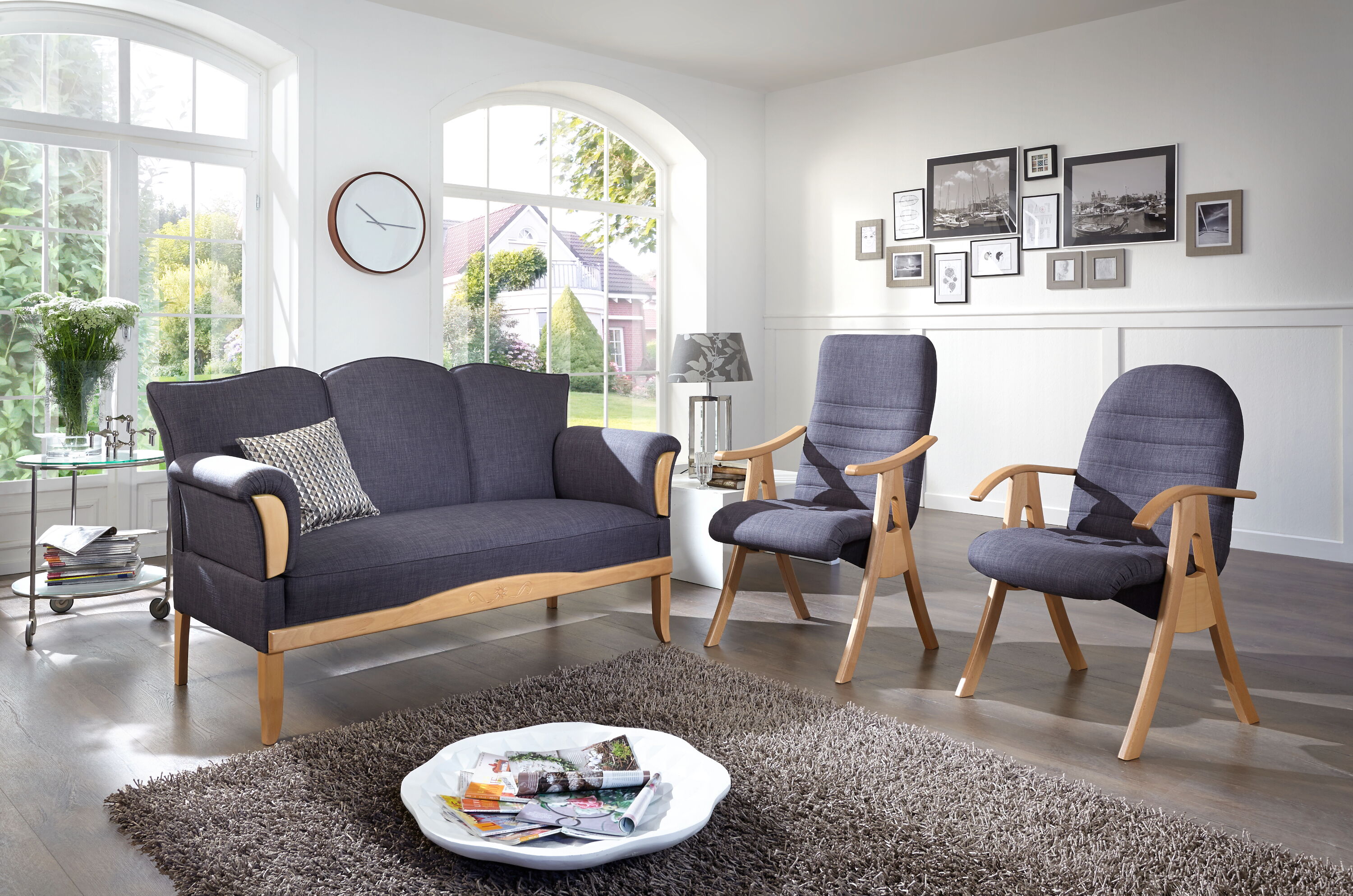 Rügen Sessel & Sofa aus Modell 209 Fehmarn
