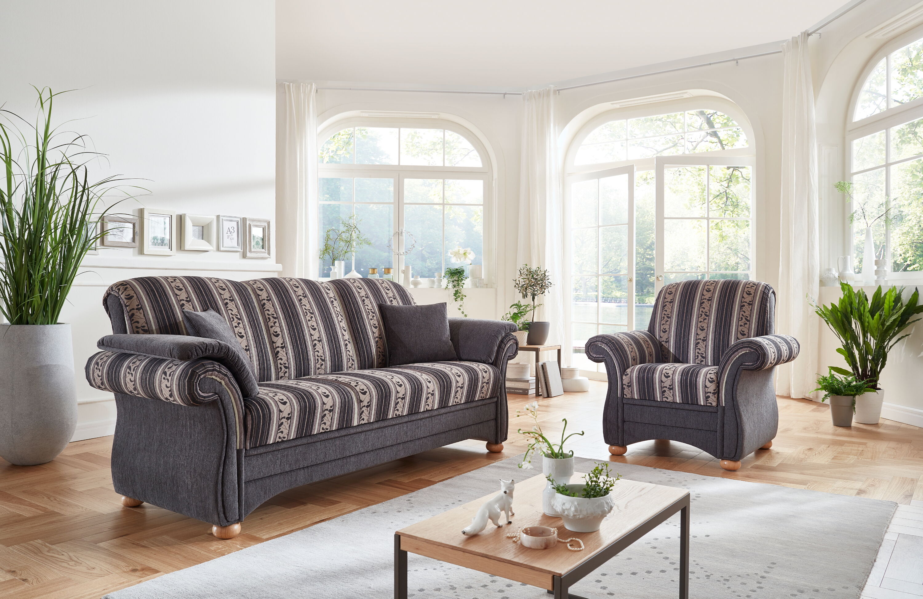 Visbek 3-sitzer 215cm & Sessel