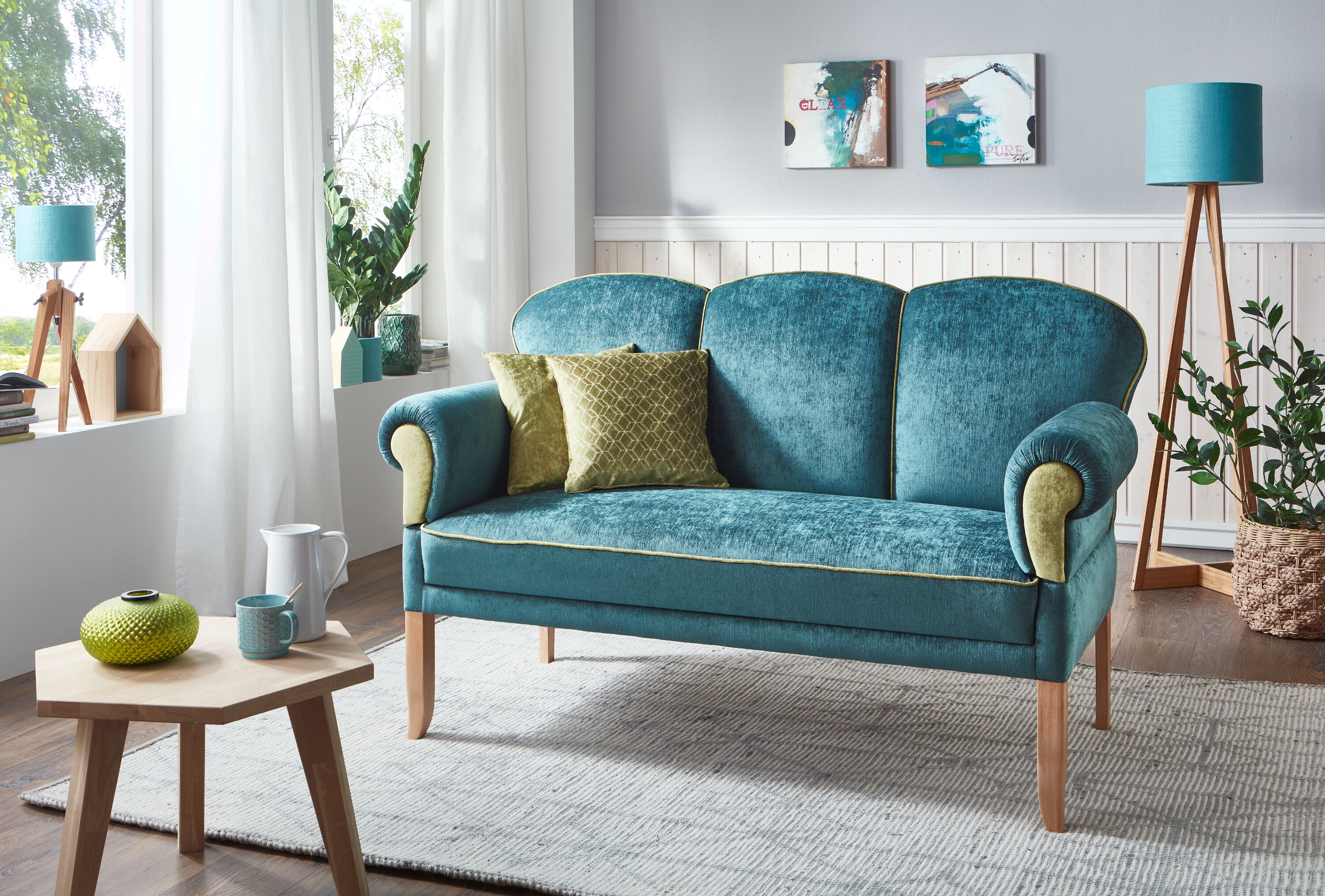 Grasberg Sofa 3-sitzer 160 cm