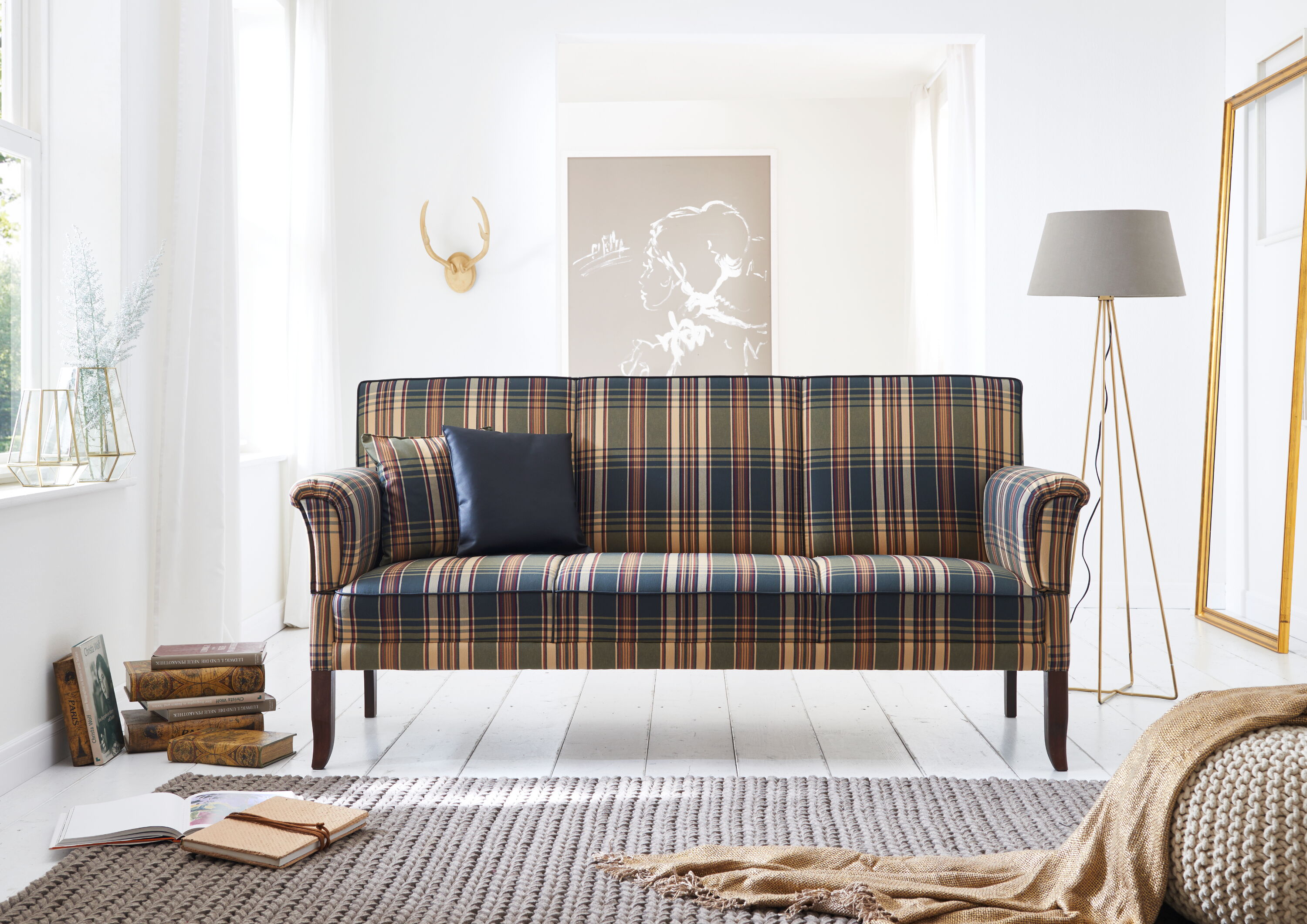 Wyk Sofa 3-sitzer 194 cm